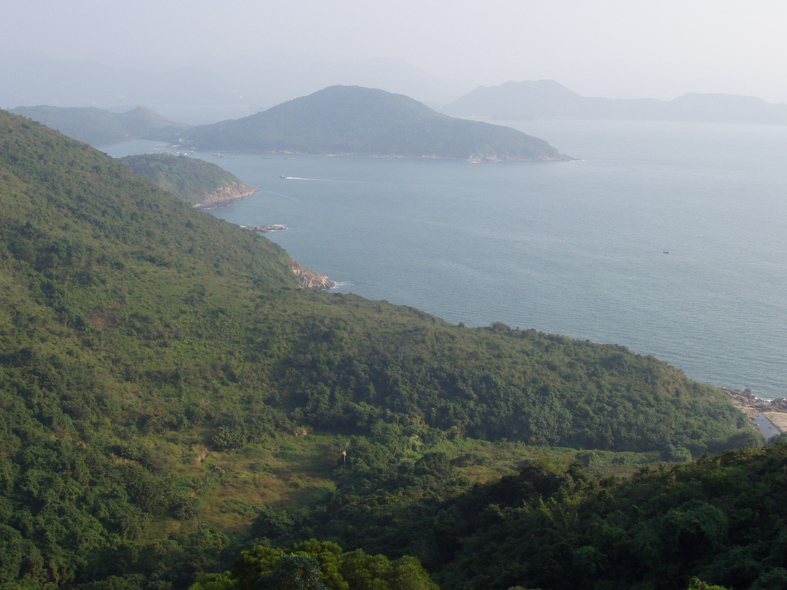 View of Hong Kong Bay from my apartment