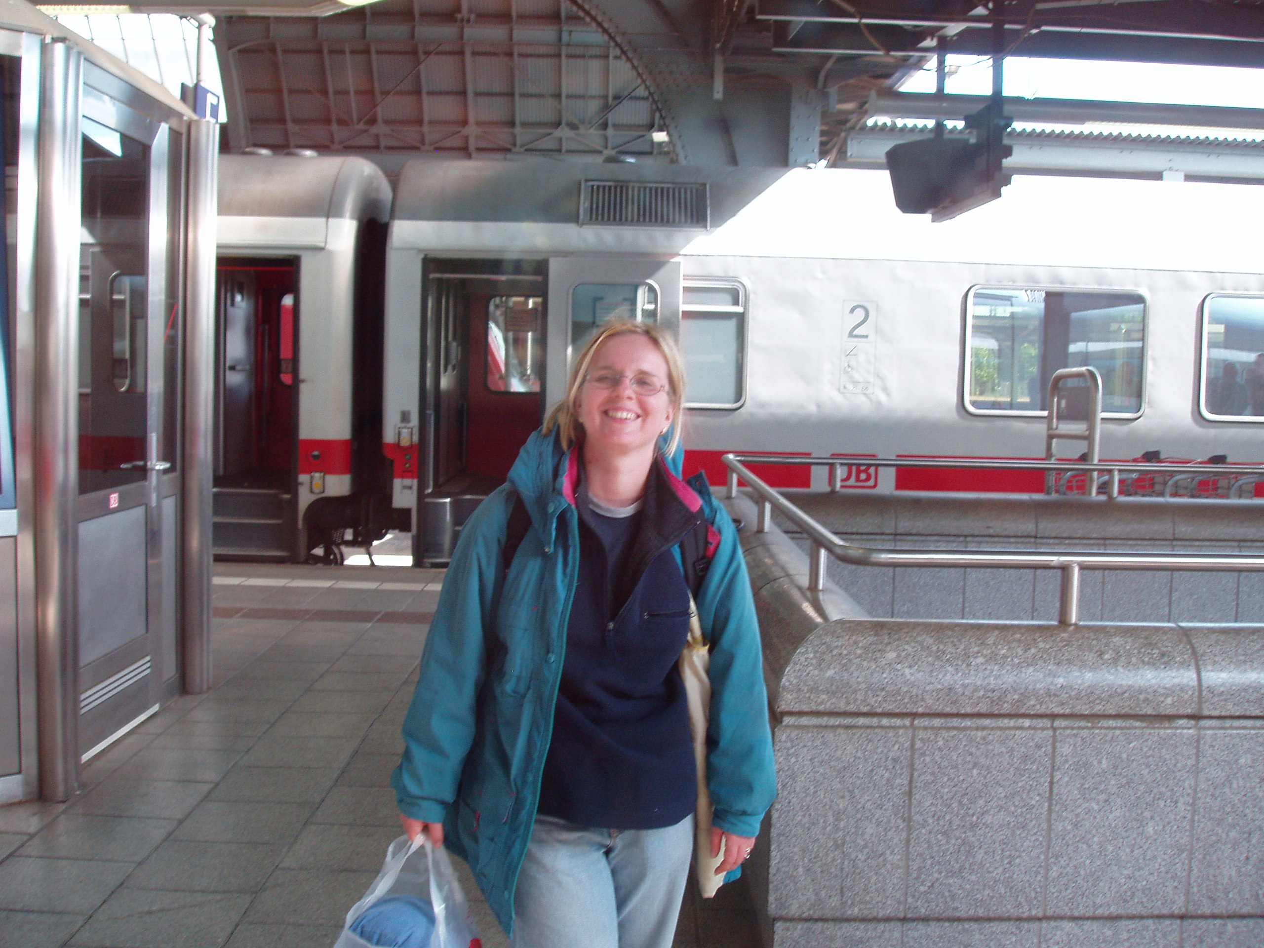 Karlsruhe, Germany; arriving in Karlsruhe (summer 2002)