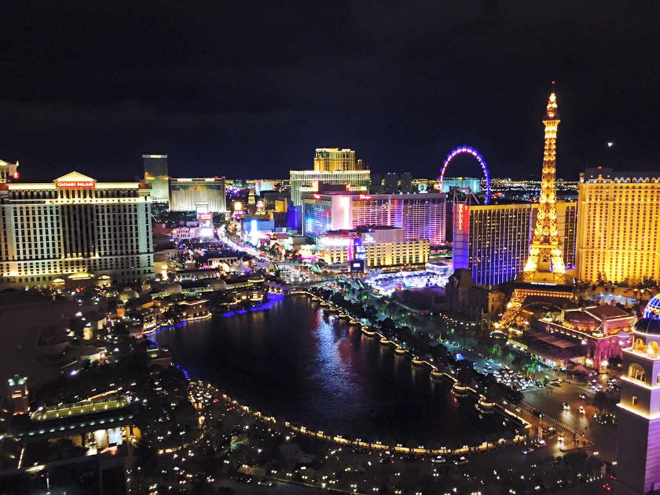 Celebrating 2015's New Year in Las Vegas, NV