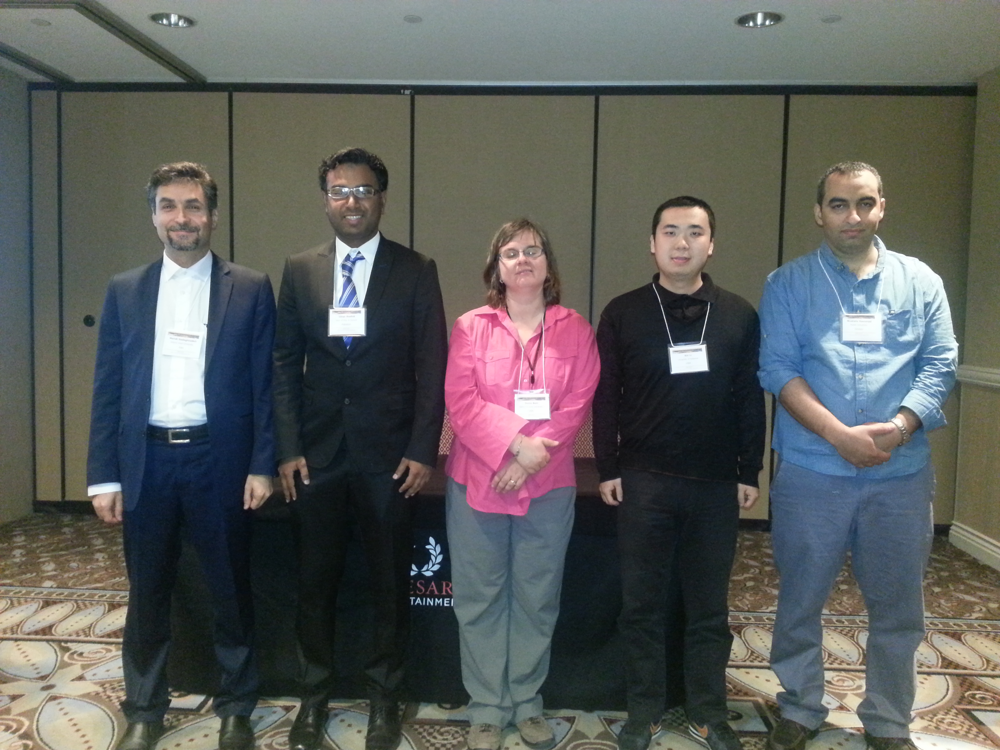 Presenters from my second chaired session